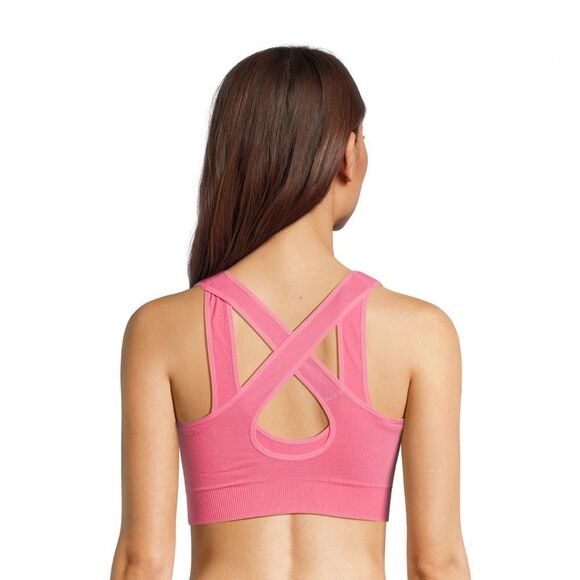 Women’s Active Medium Support Zip-Front Sports Bra, Size M - Picture 5 of 5